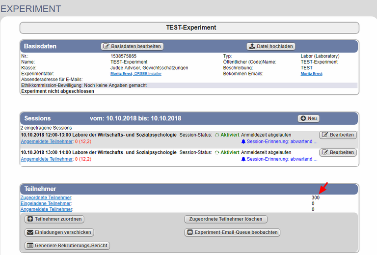 Stichprobe zugeordnet
