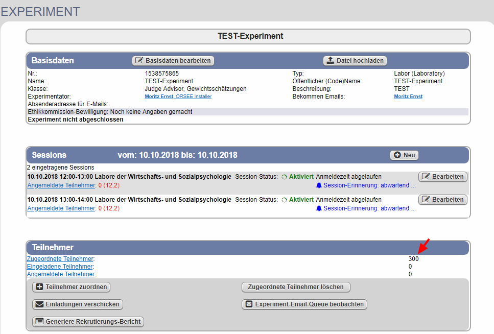 Stichprobe zugeordnet
